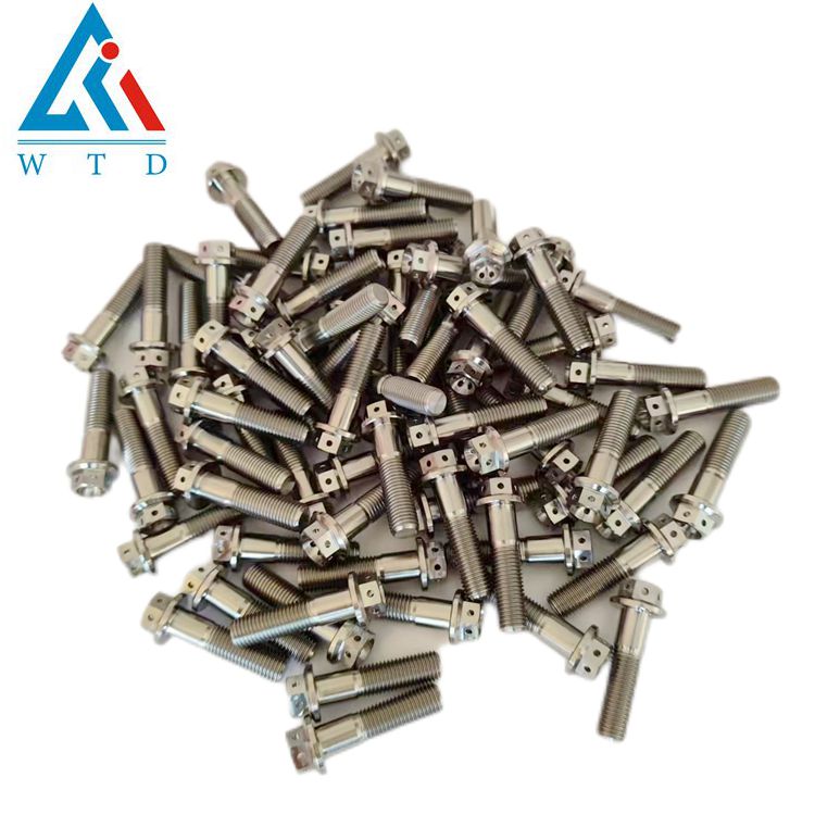 Titanium racing flange bolts Titanium racing flange bolts